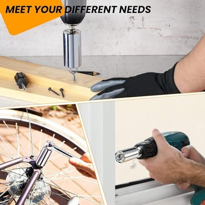 Miniatura 4 de Llave de trinquete universal con enchufe